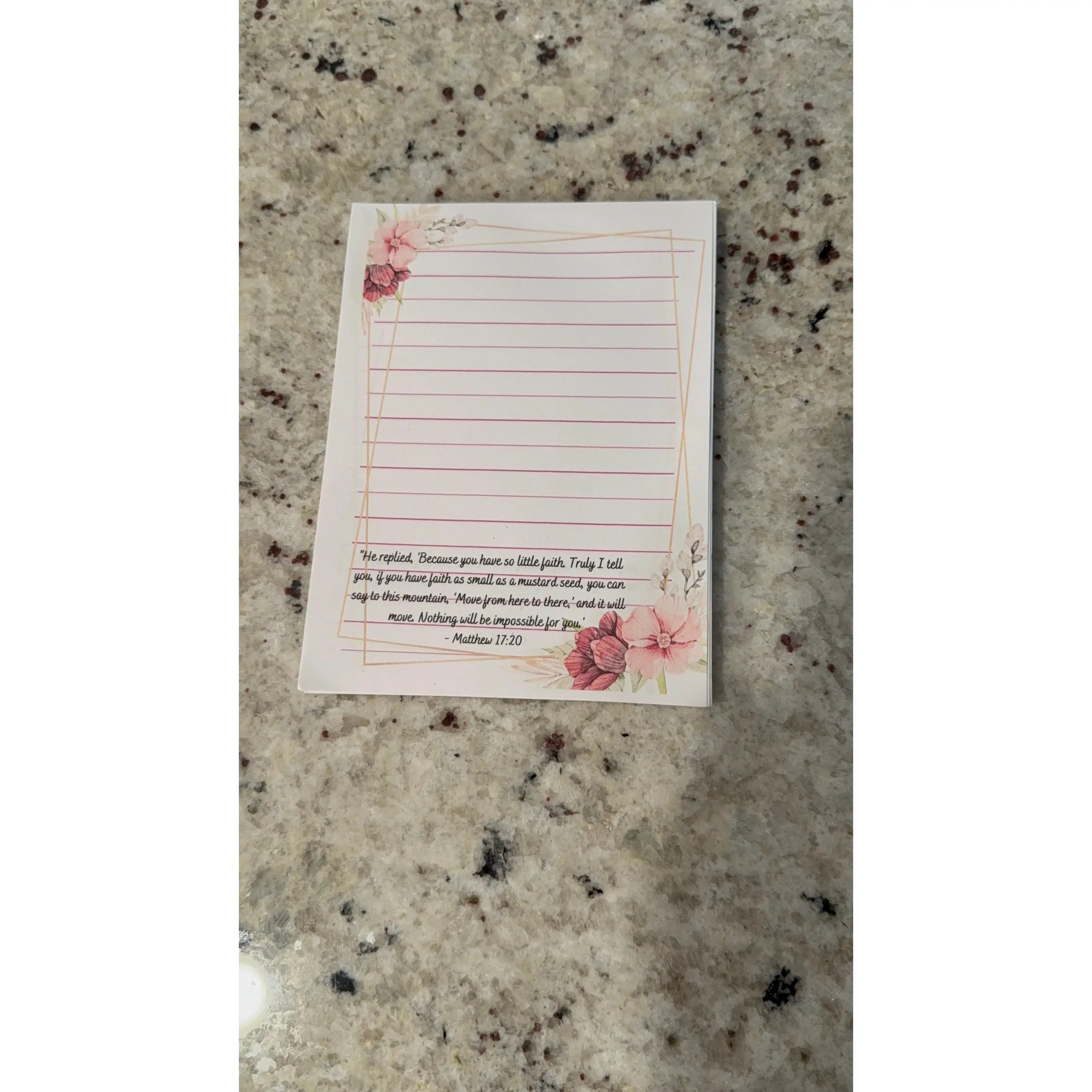 Customized notepads