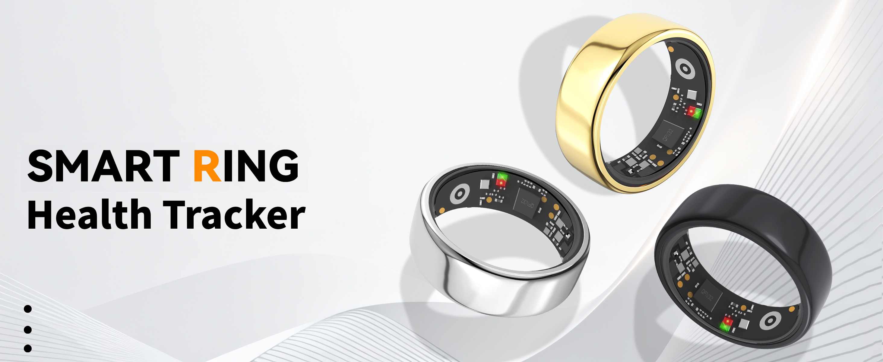 2026 New Smart Ring, Sleep & Heart Rate Monitoring, Waterproof for Swimming, Unisex Couple Style, Compatible with Android & iOS