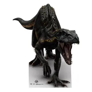 212 MAIN Lifesize Single-Side Print Indoraptor Cardboard Cutout - 73x58 in Advanced Graphics, Jurassic World Home Decor, Party Photo Prop
