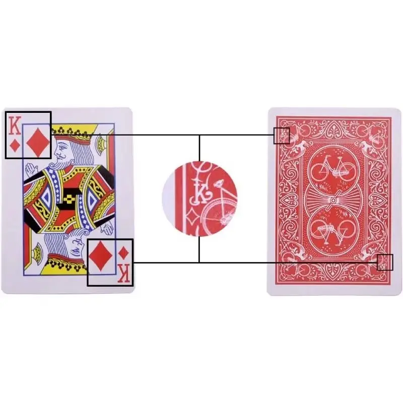 Stripper Deck Marked Playing Cards for Magic Tricks, Poker, Close-Up Magic & Party Games for Fun