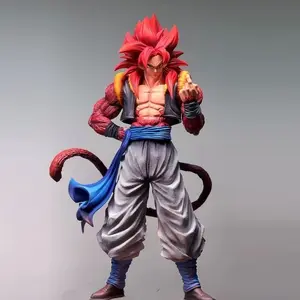 Np Dragon Ball Super Saiyan 4 Gogeta Action Figure Collectible Anime Statue Desktop Decor Ornament For Anime Fans And Collectors