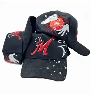 31 Hats El Mago Black Snapback Hat Embroidered NFC Cap w/ Dust Bag