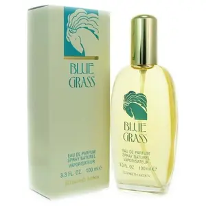 Elizabeth Arden Blue Grass Floral Woody EDP Spray - 3.3 fl oz Floral Scent Perfume, Precious Woods, Rich Aroma, Spicy Accents, New in Sealed Box
