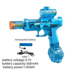 New Ice Mouse Electric Water Gun, Automatic High-Pressure Pulse Water Gun, Summer Toy, Birthday Gift, June 1st Festival Toy
