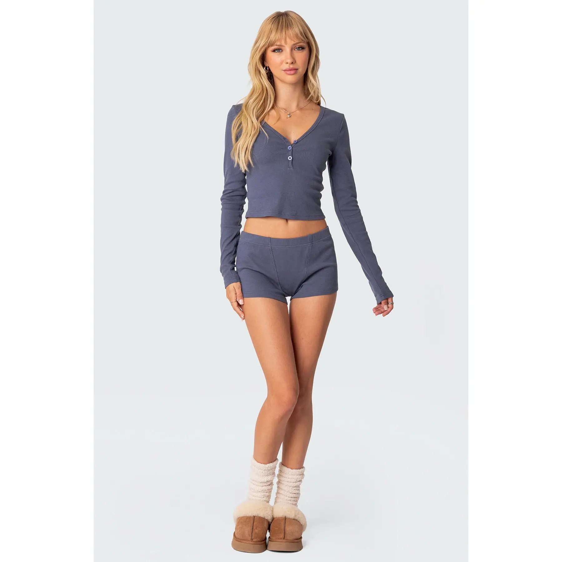 Rebekah Ribbed Shorts