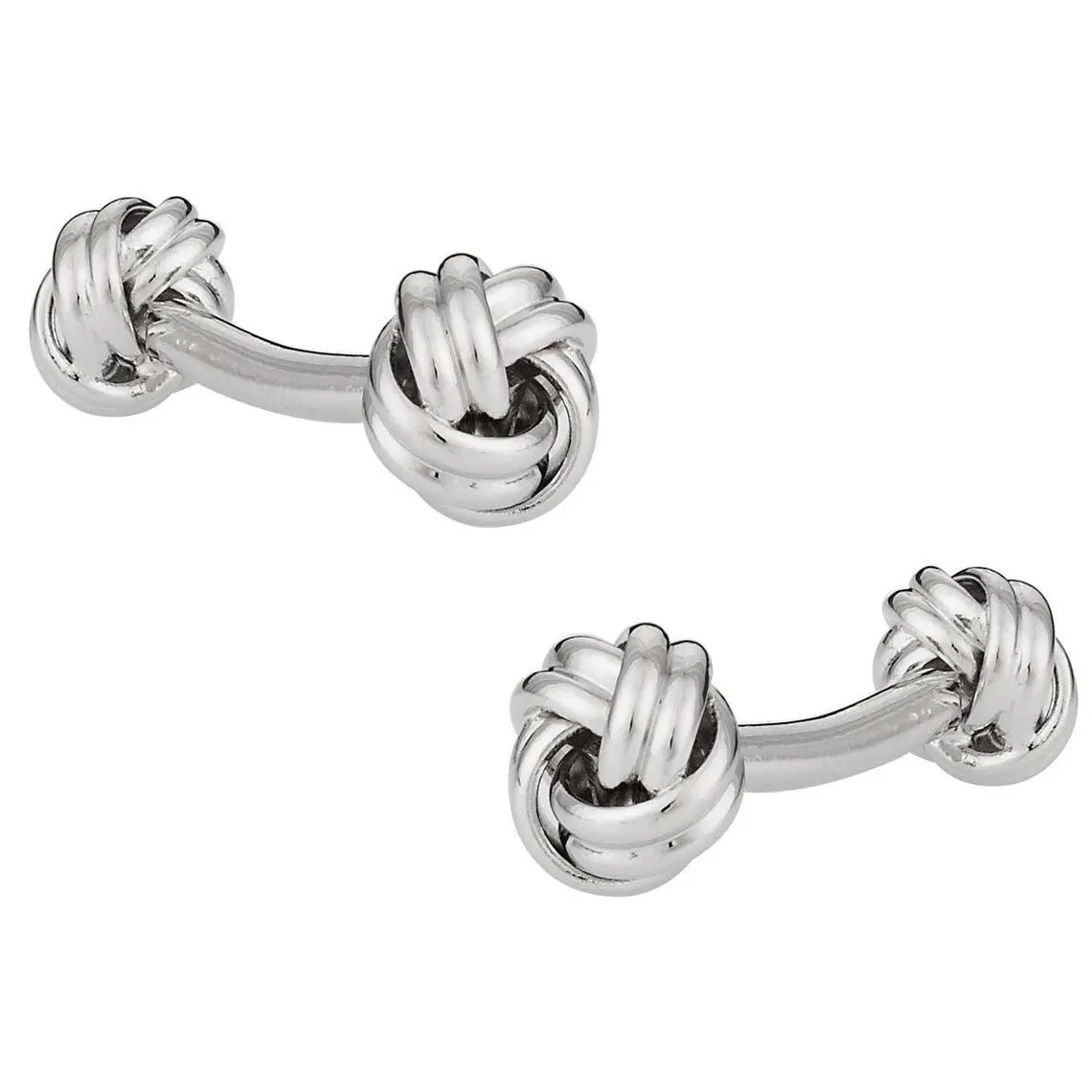 Vintage Knot Cufflinks - Sterling Silver