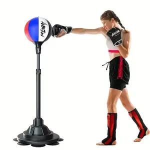WAVENDI Adult Upgraded Boxing Sandbag with Stand, Quick Rebound - Adjustable Height [Suitable for Smooth Flat Tiles] Fitness, Training & Relax The Best Gifts for Christmas Gifts for Boyfriends