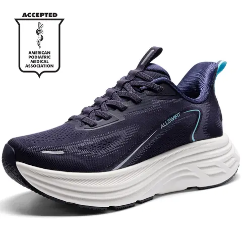 Allswifit ActiveBreeze 2.0 Women's Slip On Walking Shoes Hands-Free Cushion Running Tennis Shoes Non-Slip Comfortable Workout Gym Sports Athletic Fashion Sneakers Outdoorfun