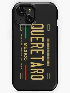 Queretaro Mexican State Tough Phone Case for iPhone 15 14 13 12 11 Pro Plus Pro Max X XS XR