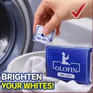 Añil Azul 48 pcs Blue Squares Olofin Decor Signs