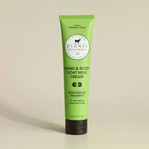 Lemon Verbena & Cream Hand & Body Goat Milk Cream