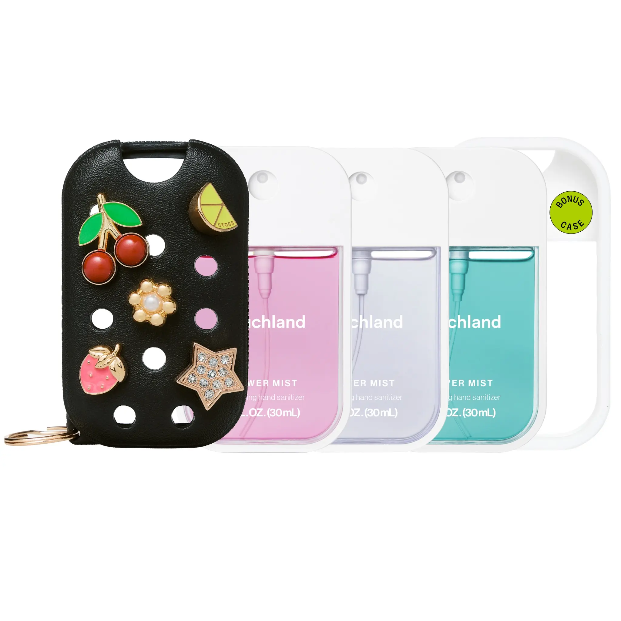 [TikTok Exclusive] Crocs x Touchland Style & Scent Trio Bundle - Crocs Black Hand Mist Case & Bundles