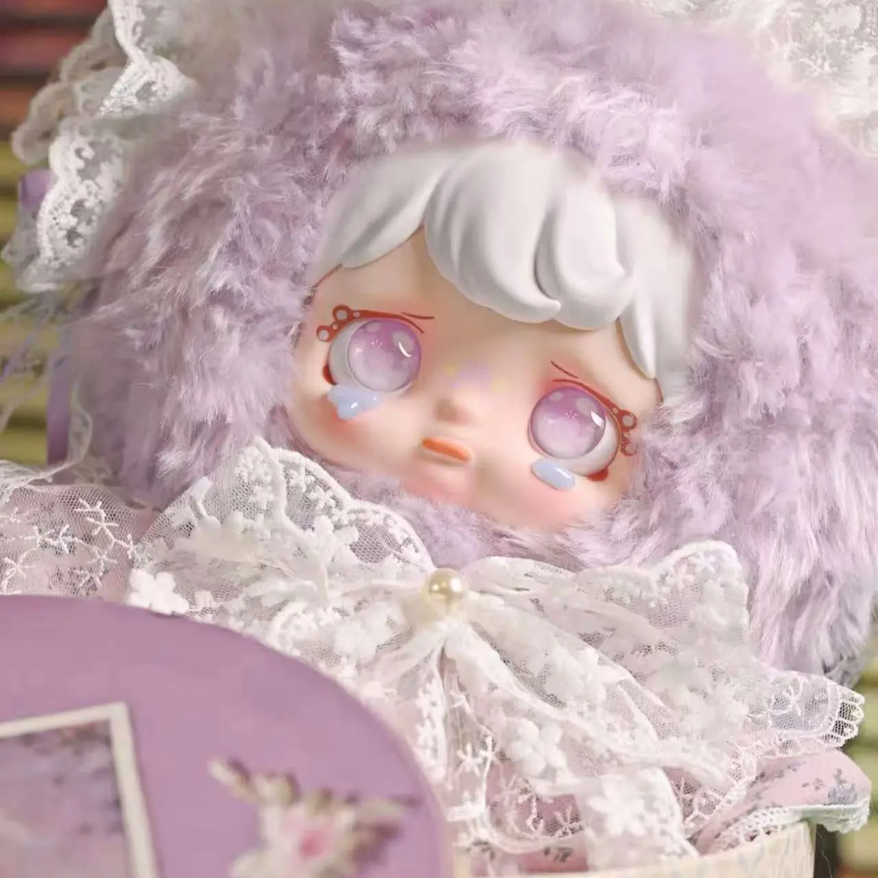 CN Yomi Pastoral Idyll Plush Blind Box 800%Mystery Boxes Bag Pendant Bunny Plush Dolls Soft Collectibles/Hidden Style1/20 Surprise Styles1/10