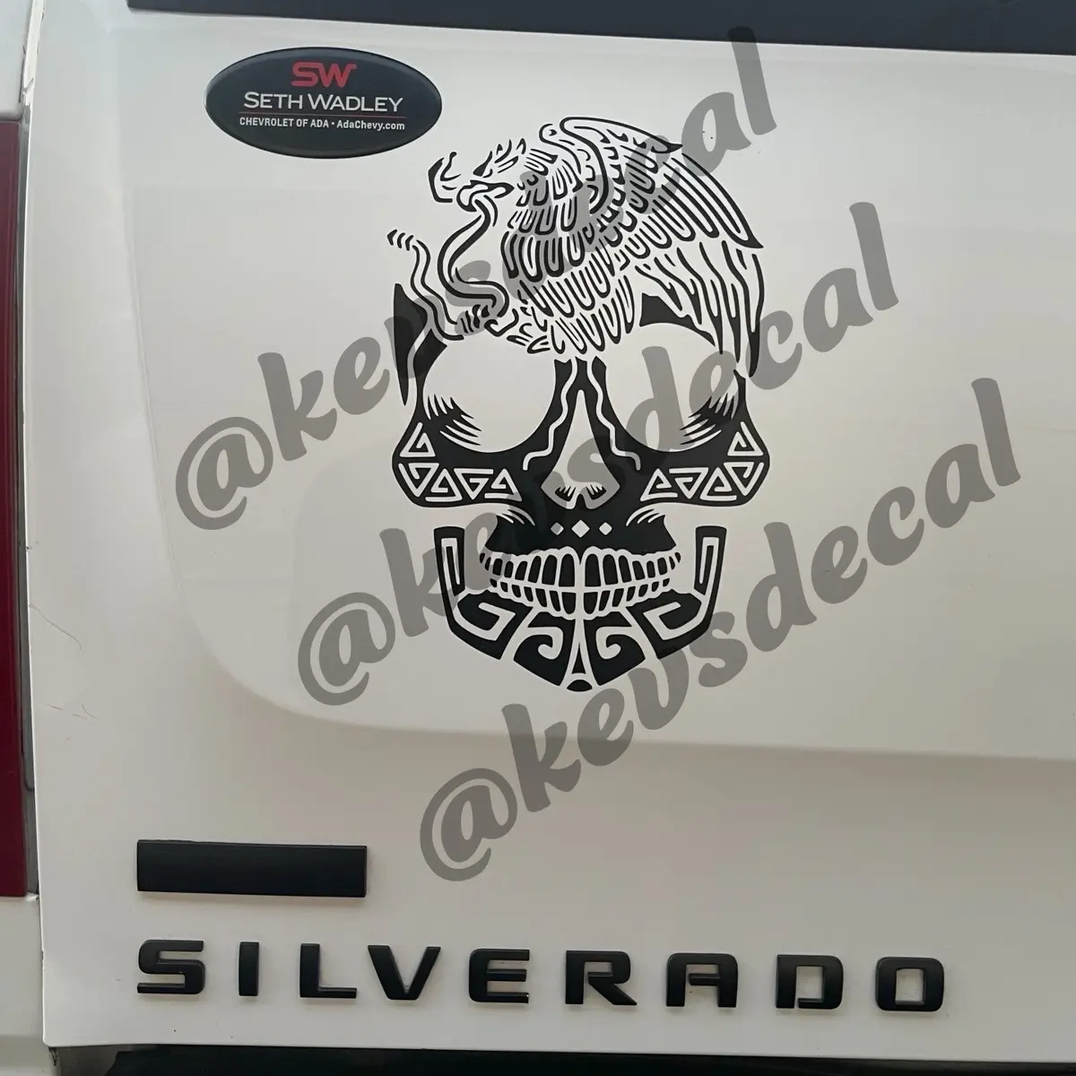 Mexican skull eagle