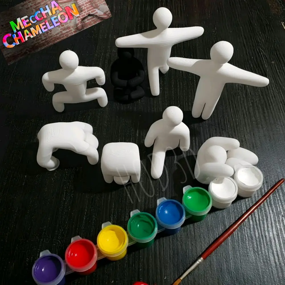 Meccha Chameleon Paint Set,  DIY Crafts Painting Supplies for creative projects