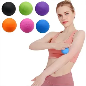 TPE 6CM Fascia Ball Deep Tissue Muscle Relaxation Exercise Sports Fitness Yoga Massage Trigger Point Stress Pain Relief Body Care