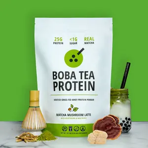 Matcha Mushroom Latte Whey Protein