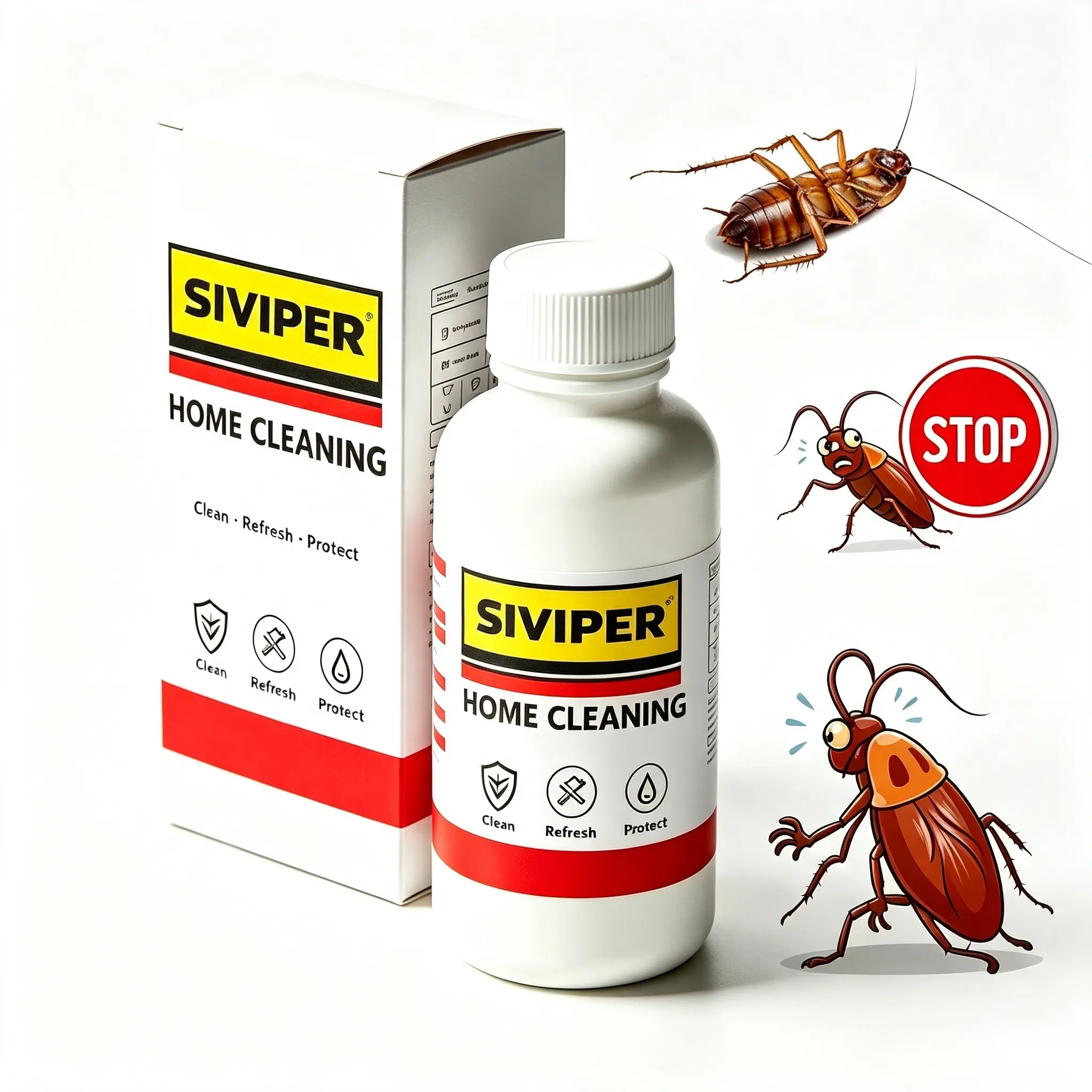 Roach Repellent Discs, Cockroach Deterrent Pads for Home Kitchen Bathroom, Indoor Pest Control Solution