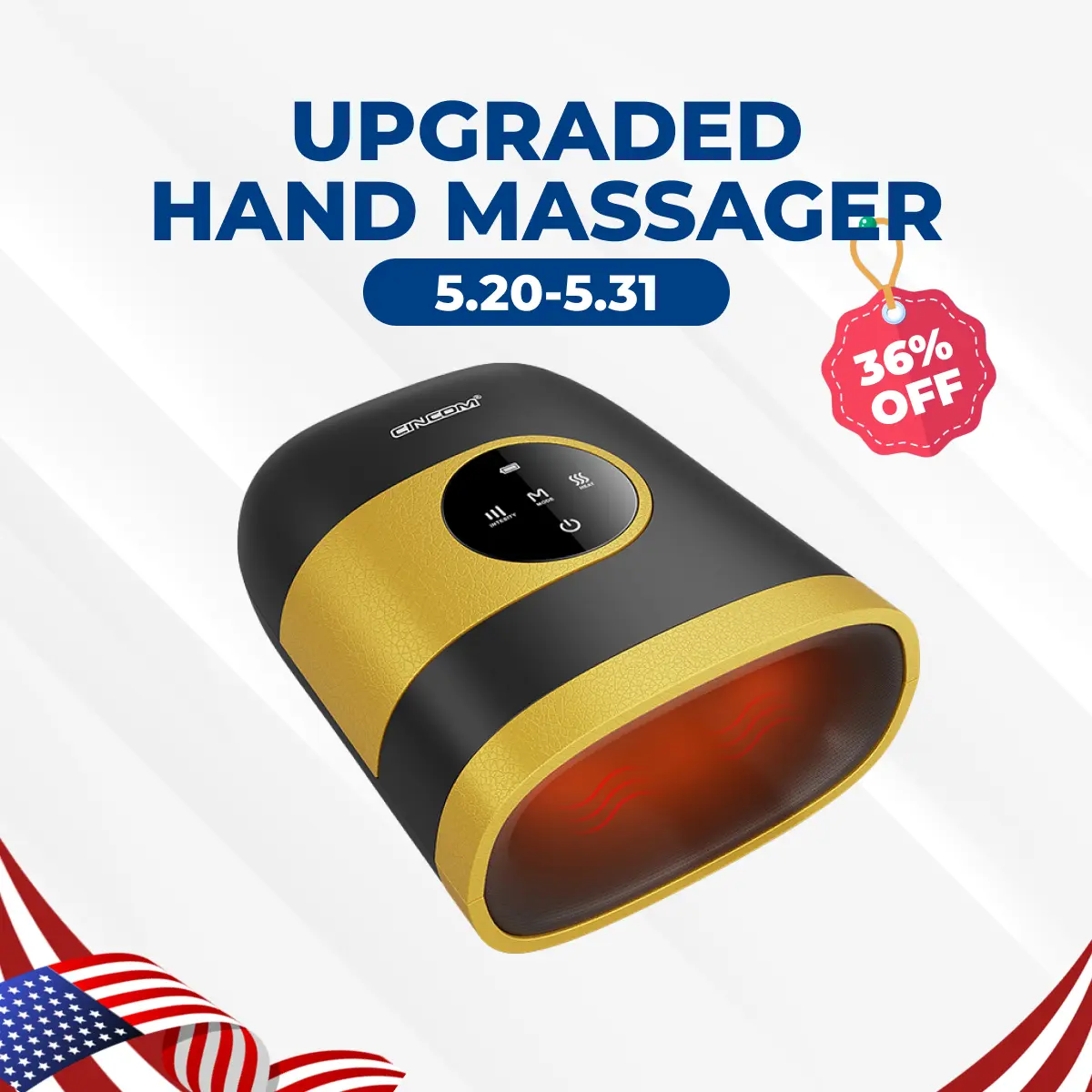 Vibrating Hand Massager - TikTok Shop