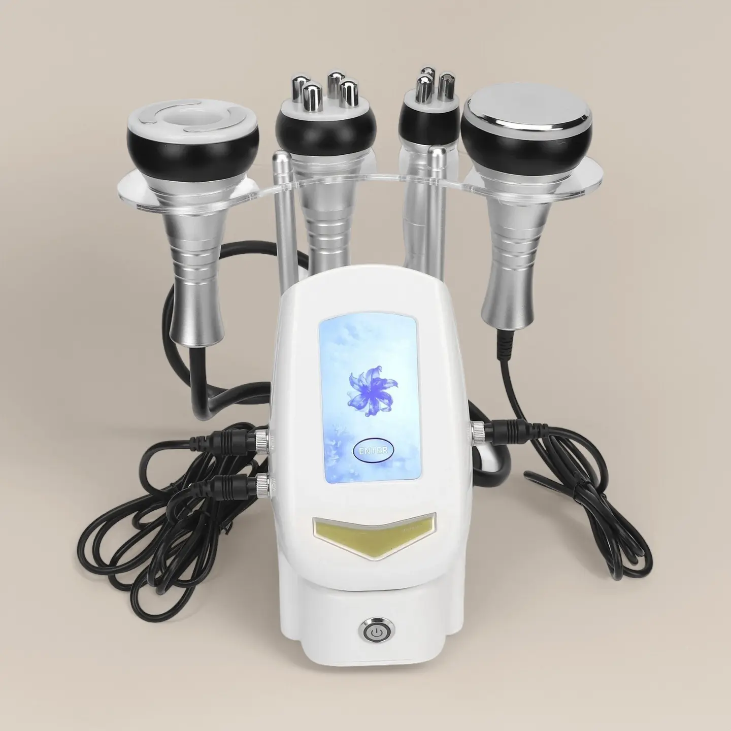 4 in 1 Face & Body Massager, Lymphatic Drainage Roller, 1 Set Multifunctional Gua Sha Machine, Professional Facial Care Beauty Instrument, Body Care Tool for Home & Salon Use