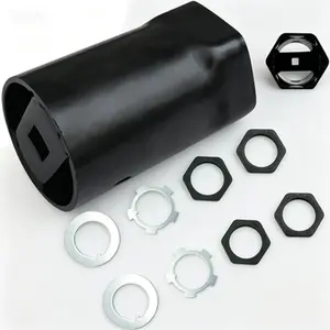 4WD Front Wheel Bearing Hub Axle Nut Socket Kit 1/2" Drive 54mm Hex Compatible with Toyota Land Cruiser Hilux FJ LN RN BJ HJ KZN165R T100 LC100 for Nissan Patrol 4x4 Off-Road Vehicle Maintenance Tool