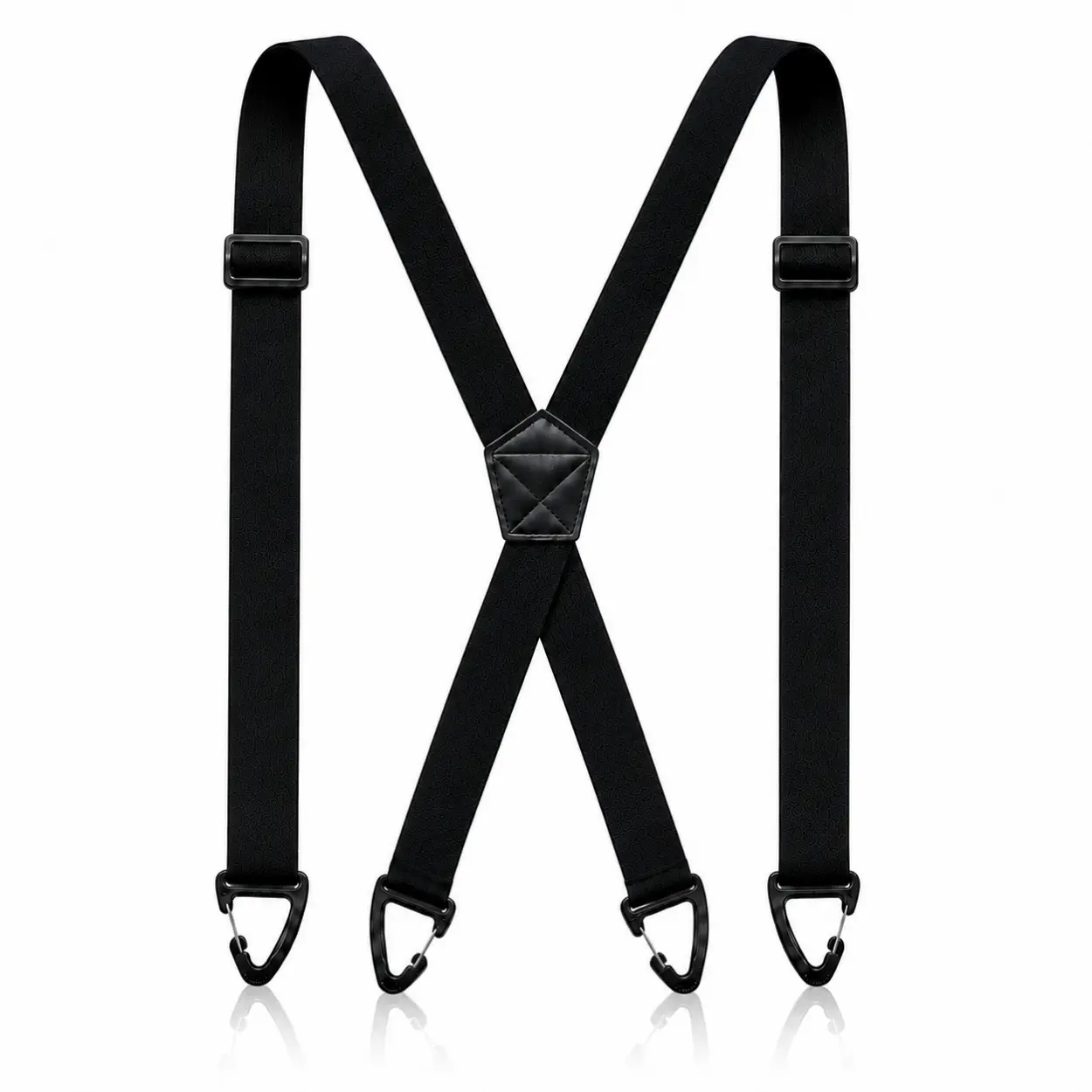 X Back Hidden Suspender-1.5 Inches Under Clothing Heavy Duty  Adjustable Elastic Straps with 4 Snap Loopsfor Casual & Formal Trousers,Premium Durability Gear Package , back to school haul