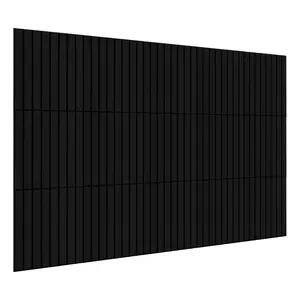 Garvee 18 Pack Acoustic Panels Foams for Walls, 12x12x0.35 in Fireproof Sound Dampening Panels with Hook and Loops, Thick Noise Reduction Absorbing Mat for Home Theater Recording Room