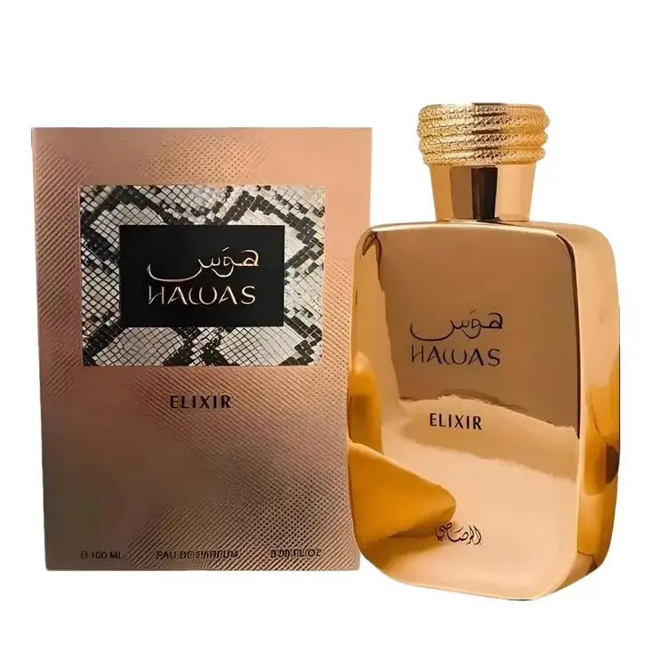 Rasasi Hawas Elixir For Men 3.4 Oz Eau De Parfum Spray Rasasi Hawas Elixir For Men 3.4 Oz Eau De Parfum Spray