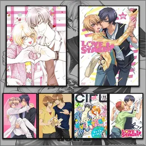 PIKPAKA L-Love S-Stage Classic Anime Design Love Poster HD Sticky Waterproof Wall Art High Quality Print Aesthetic Home Living Bedroom Bathroom Hallway Decor Trendy Room Decoration Easy-To-Apply Gift Durable