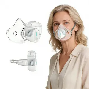 Nebulizer Portable Daily Care Low Noise And Light-weight Wearable Design,Nebulizador with 3 Kits for All Ages