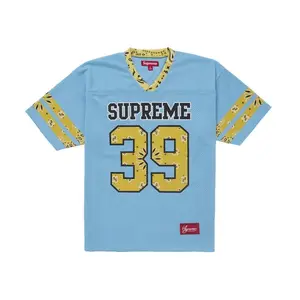 Supreme Men's Bandana Football Jersey Blue, from StockX