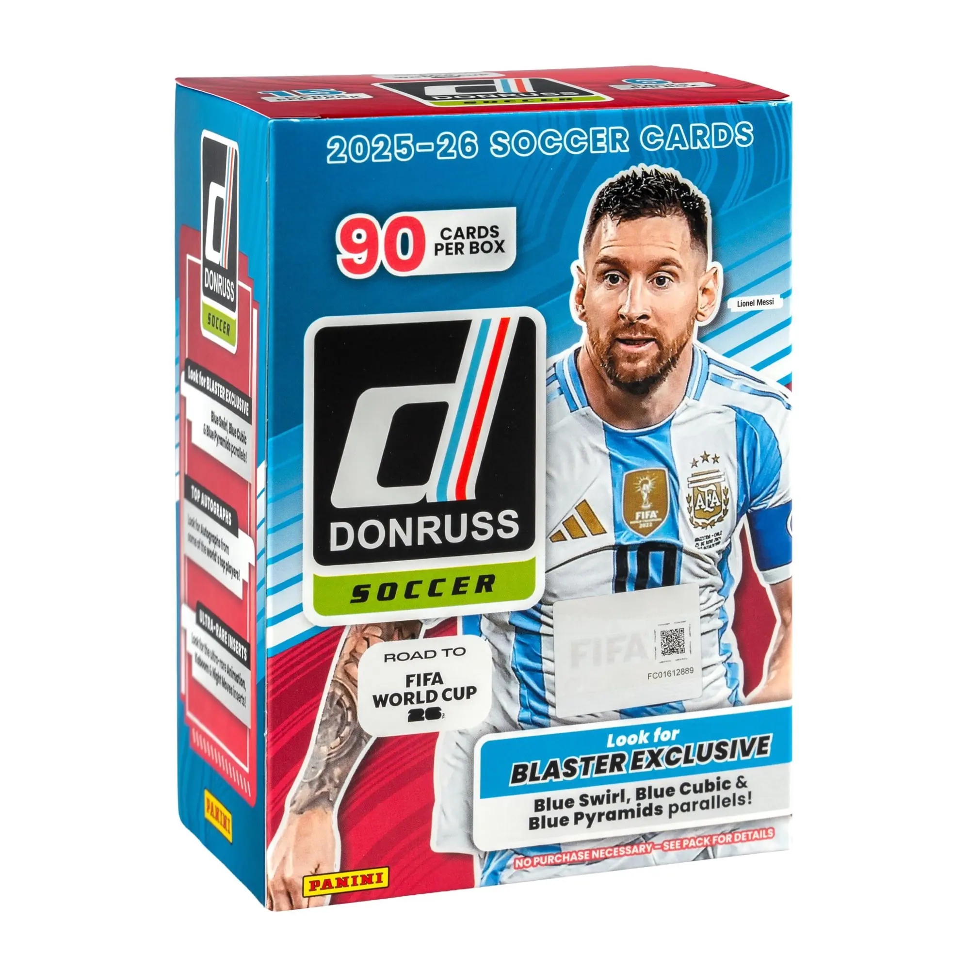 2025-2026 Donruss Road to FIFA World Cup 26 Soccer Trading Cards Blaster Box