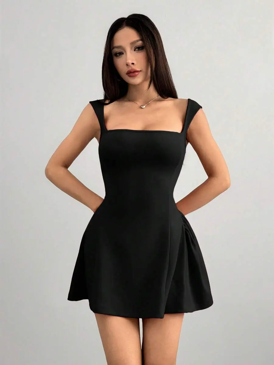 emilee mini dress Emilee Short Dress - Faded Denim