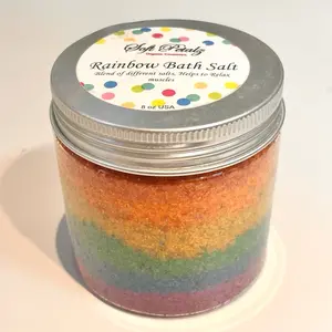Rainbow Organic Bath Salt