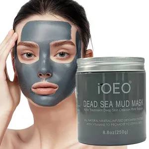 Dead Sea Mud Mask – Deep Pore Cleansing & Acne Treatment Mask | Oil Control, Blackhead Removal & Skin Detox (8.8 oz / 250 g)