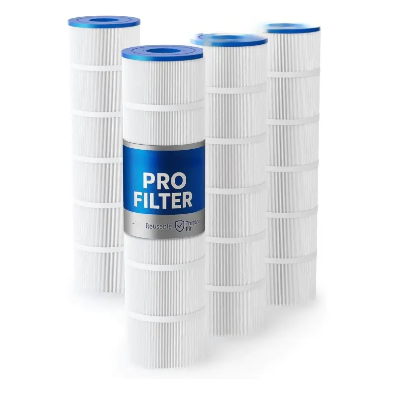 CV460 Pool Filter Cartridges, Compatible with Jandy CL/CV460,5oz Heavy Duty Fabric Replace PJAN115, Ultral-A9, A0558000, 4 Pack