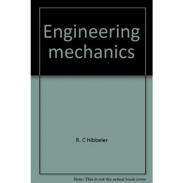 Used Hardcover Engineering Mechanics Book by R. C. Hibbeler - English, 14/e, 2.35 lb, Interactive Self-Paced Tutorials, Problem-Solving Skills Focus, Proven Conceptual Understanding Approach