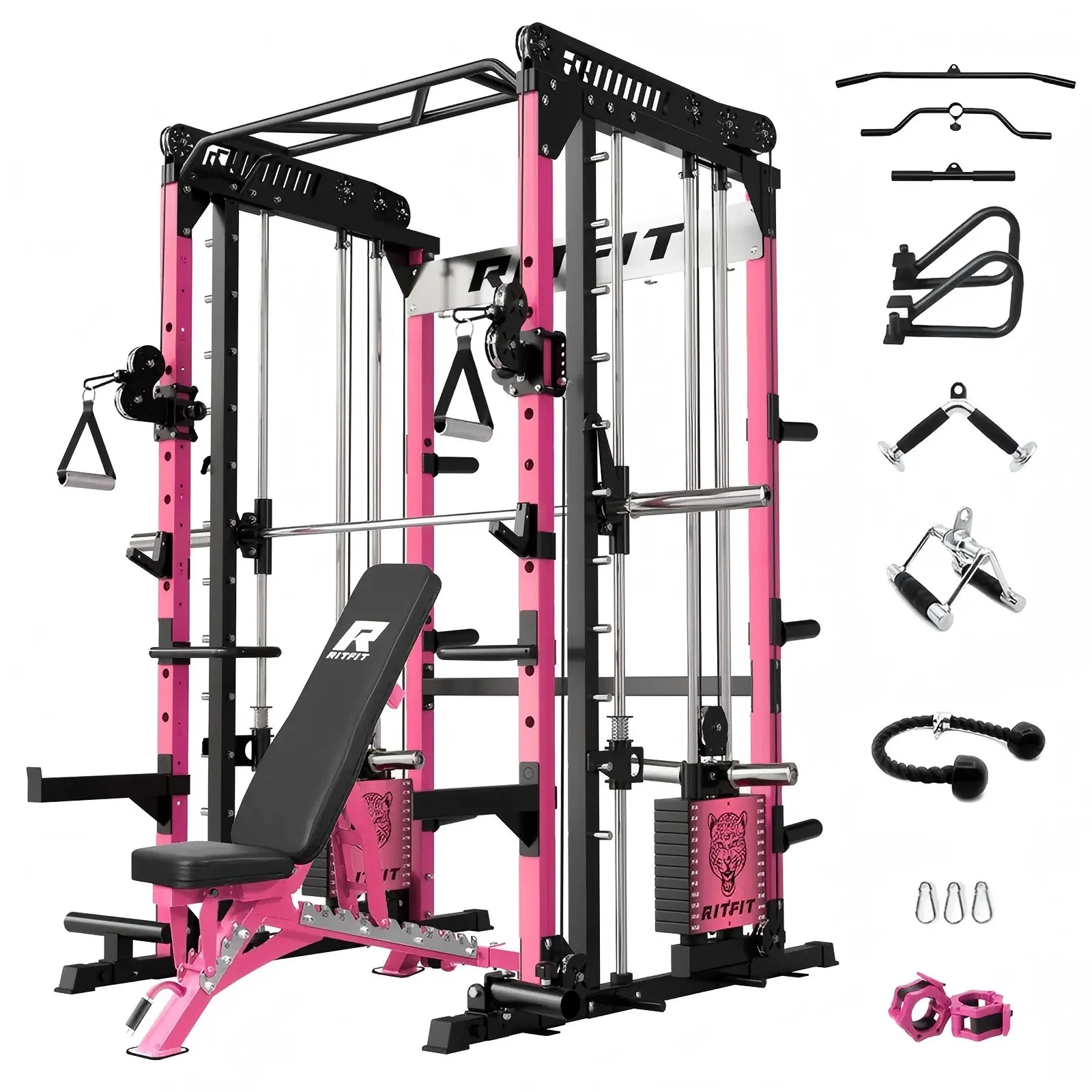 Pink Package(Weigh Stack Set and Bench)