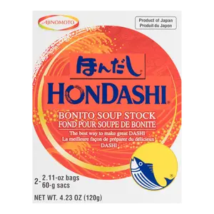 Ajinomoto Katsuobushi Flavor Seasoning 120g - Umami Dashi Powder for Seafood Dishes, Japanese Cooking Essential