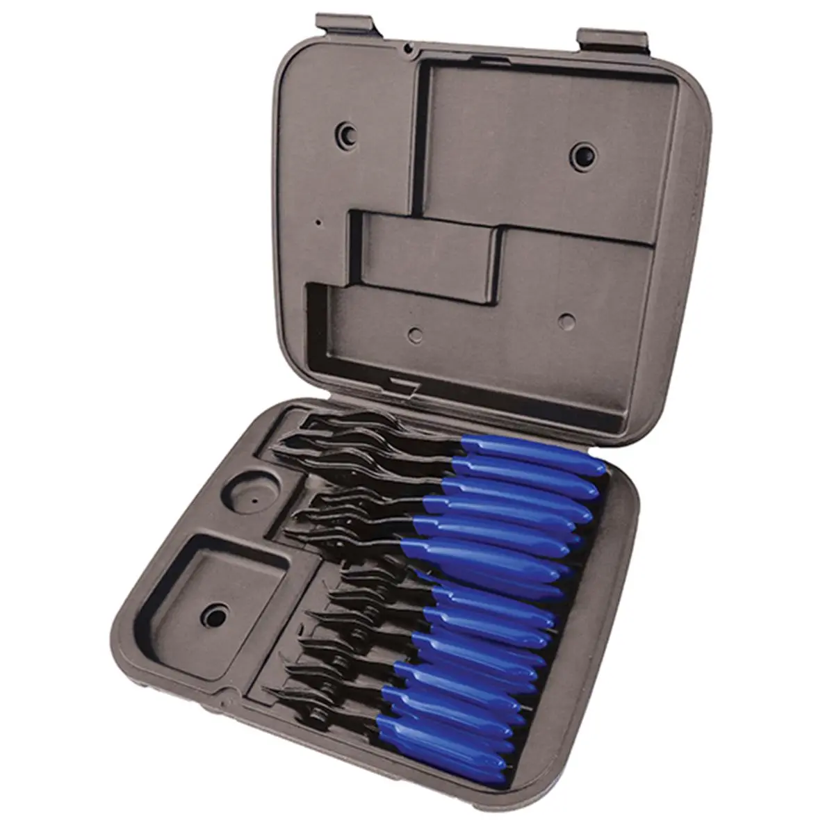 212 MAIN Platinum 12-Piece Convertible Snap Ring Pliers Set - Internal & External Tool with 45-Degree Tips, Storage Case, Multi-Size Accessories, Fishing Tools, Gift for Fisherman