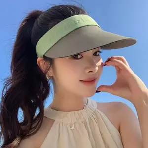 2026 New Sun Protection Visor Hat, Face Covering Sun Hat, Foldable, Seamless, Wide Brim, UV Protection Sun Hat