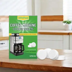 Coffee Machine Cleaning Tablets, 1/2 Boxes Coffee Machine Cleaner, Household Cleaning Tablets for Coffee Machine, Espresso Machine, Kitchen Cleaning Supplies
