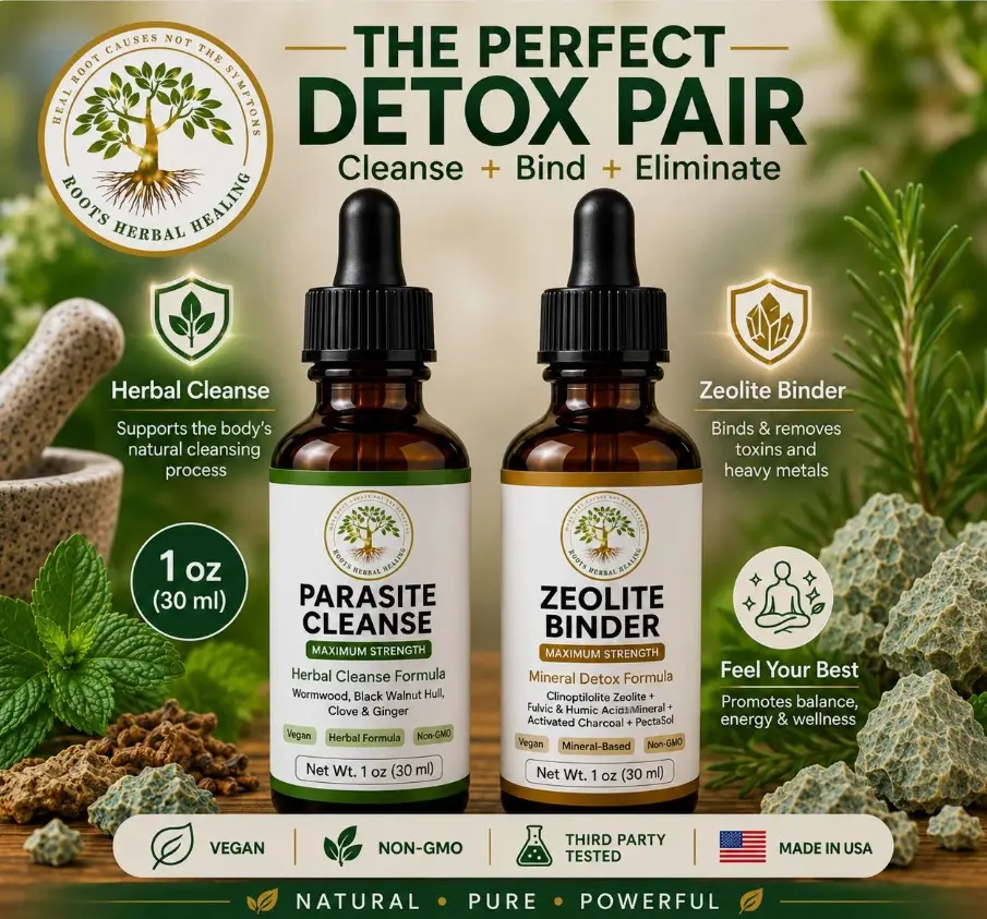 Natural Parasite Cleanse + Zeolite Binder | Maximum Strength Herbal Detox Wellness Essential Supplements Natural Parasite Cleanse + Zeolite Binder | Maximum Strength Herbal Detox Wellness Essential Supplements