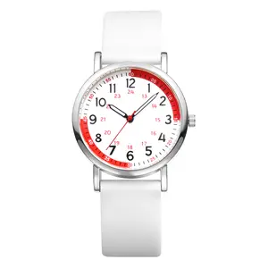 OIDEA Women's Silicone Analog Wristwatch - 24H Quartz Movement, Round Dial, Arabic Numerals, Pulse Calculator, Casual Stylish Fashion Accessory for Women, Fashion For Women summerwins,summerwins