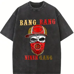 🏈   100% Cotton Double-Sided BANG BANG NINER GANG Tee, Perfect Game Day Gift for 49ers Fans! # TikTokShop. # TikTokMadeMeBuyIt. # ViralTees # TrendyTees