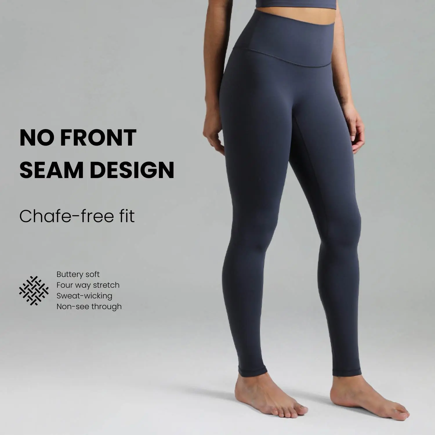 Colorfulkoala Women's No Front Seam Dreamlux High-Waisted Yoga Pants Tummy Control Athletic Workout Leggings with Inner Pocket 25"/28",back to school shopping