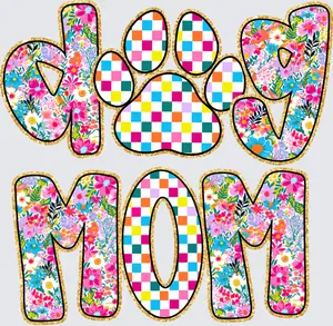 Dog MAMA floral