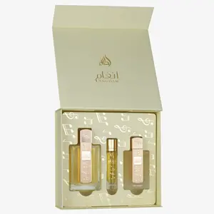 LATTAFA ANGHAM 3PC GIFT SET(3.4FL.OZ | 100ML EDP, 0.4FL.OZ | 12ML EDP, 1.6FL.OZ | 50ML HAIR MIST)