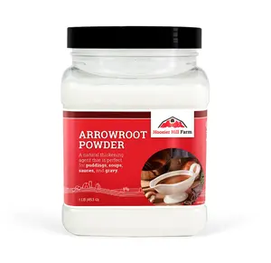 Hoosier Hill Farm Premium Arrowroot Powder, 1LB (Pack of 1)