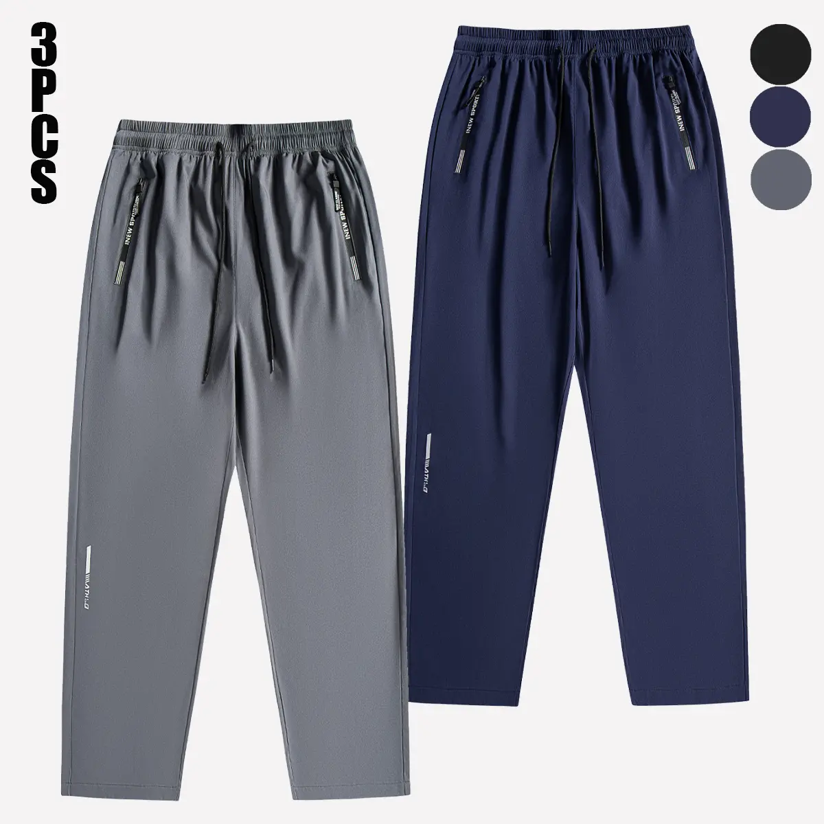 Dark blue + dark gray